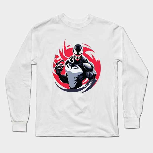 Venom Long Sleeve T-Shirt by Rashcek